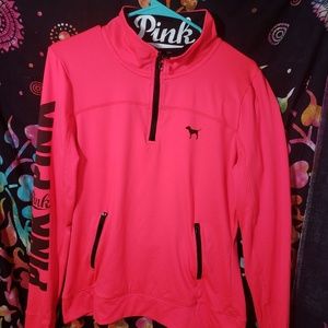 Pink active sweater